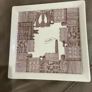 Fishs Eddy (Discontinued) "Brooklyn" Plate